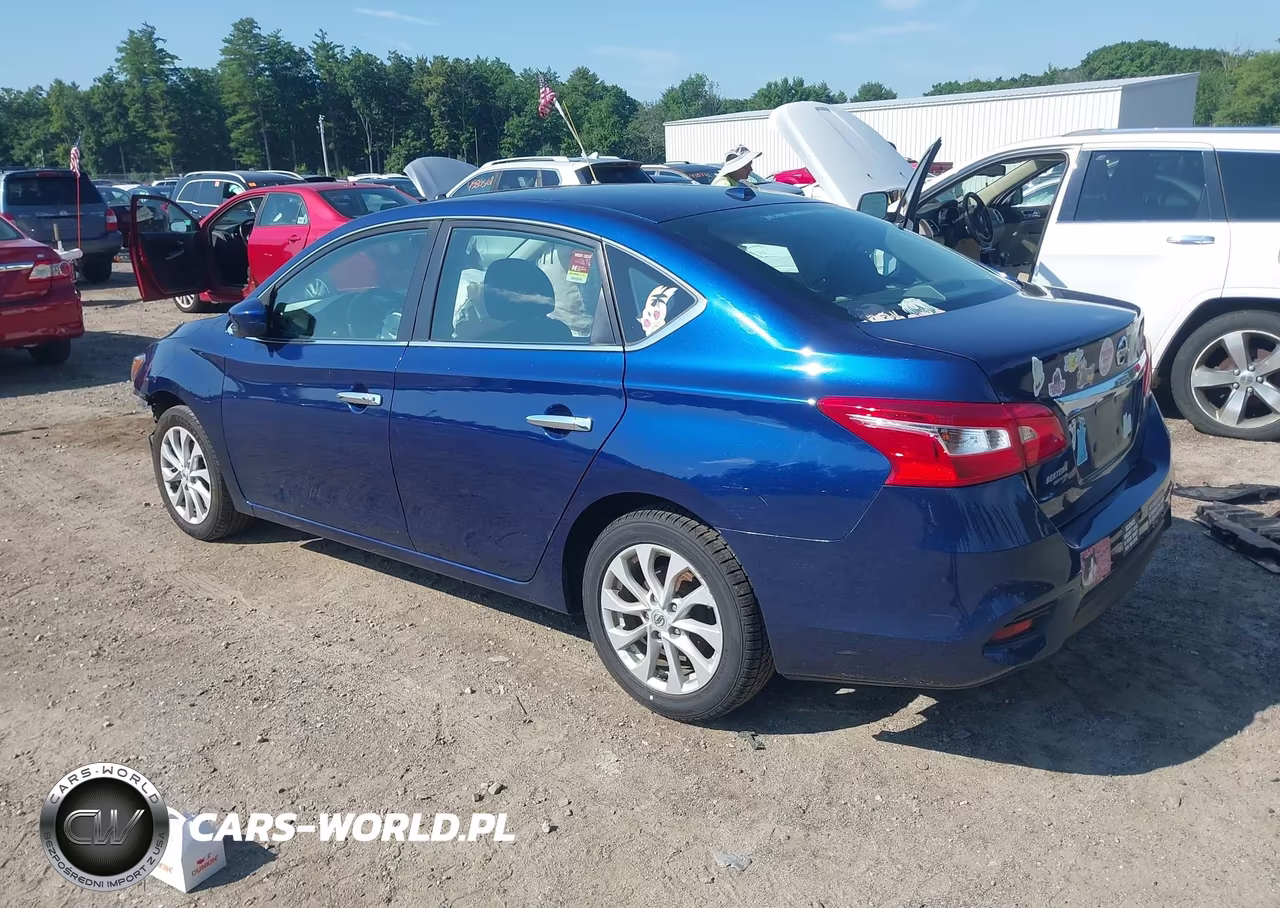 2019 Nissan Sentra Sv VIN:3N1AB7AP5KY363859 - 3
