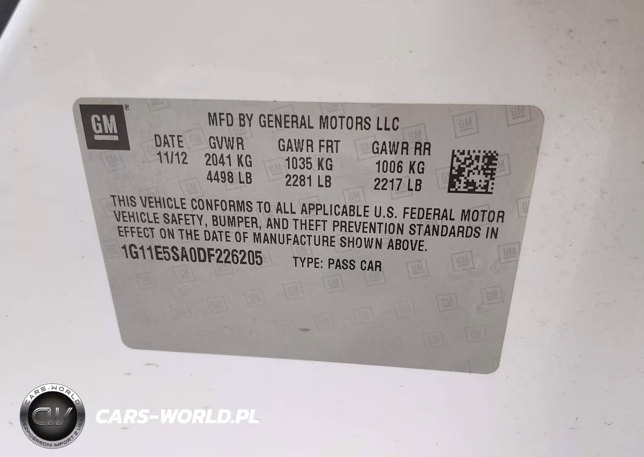 2013 Chevrolet Malibu 2Lt VIN:1G11E5SA0DF226205 - 9