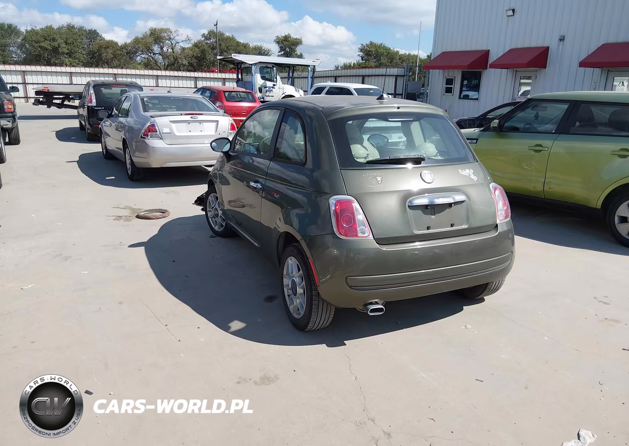 2012 Fiat 500 Pop VIN:3C3CFFAR0CT385132 - 3