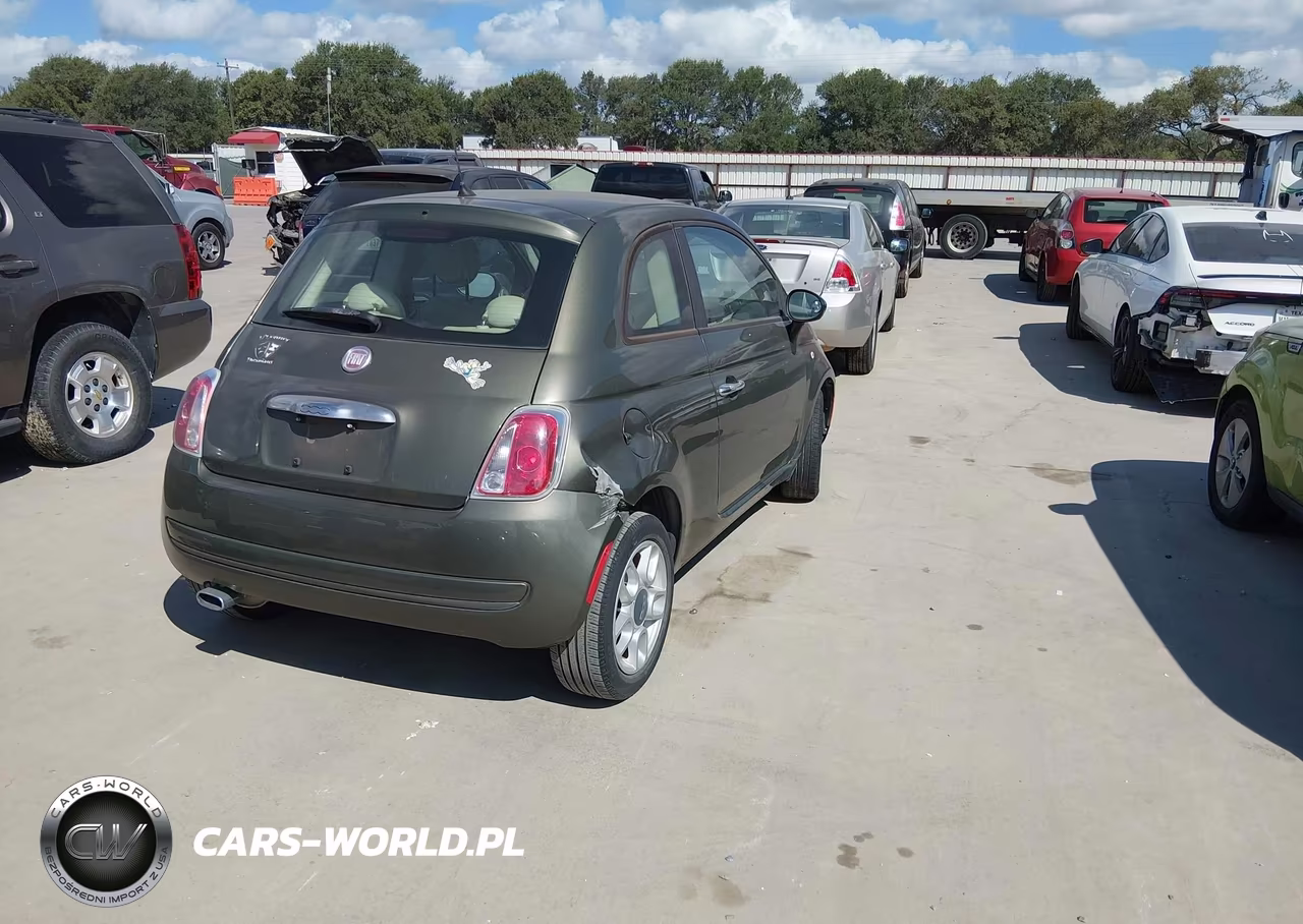 2012 Fiat 500 Pop VIN:3C3CFFAR0CT385132 - 4