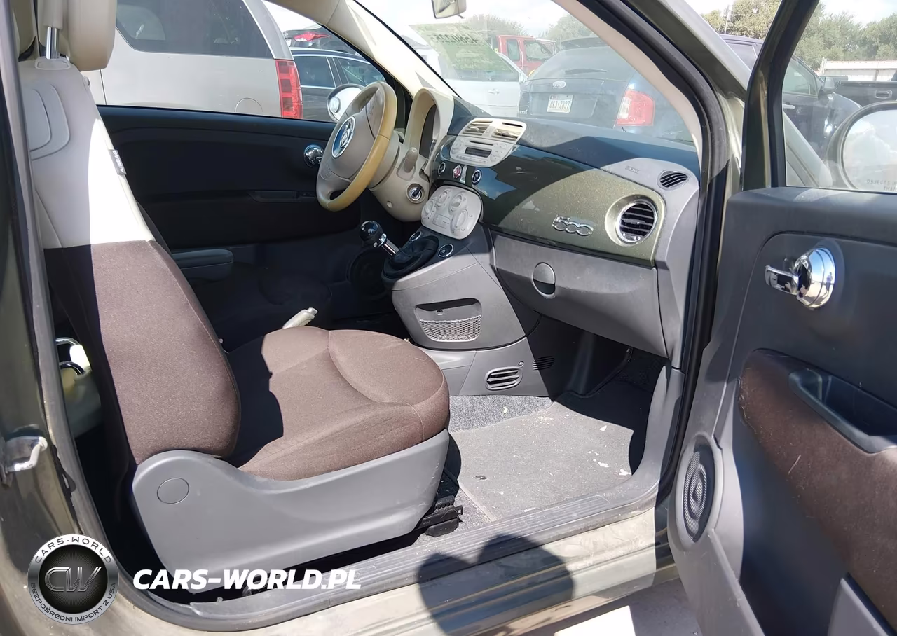 2012 Fiat 500 Pop VIN:3C3CFFAR0CT385132 - 5