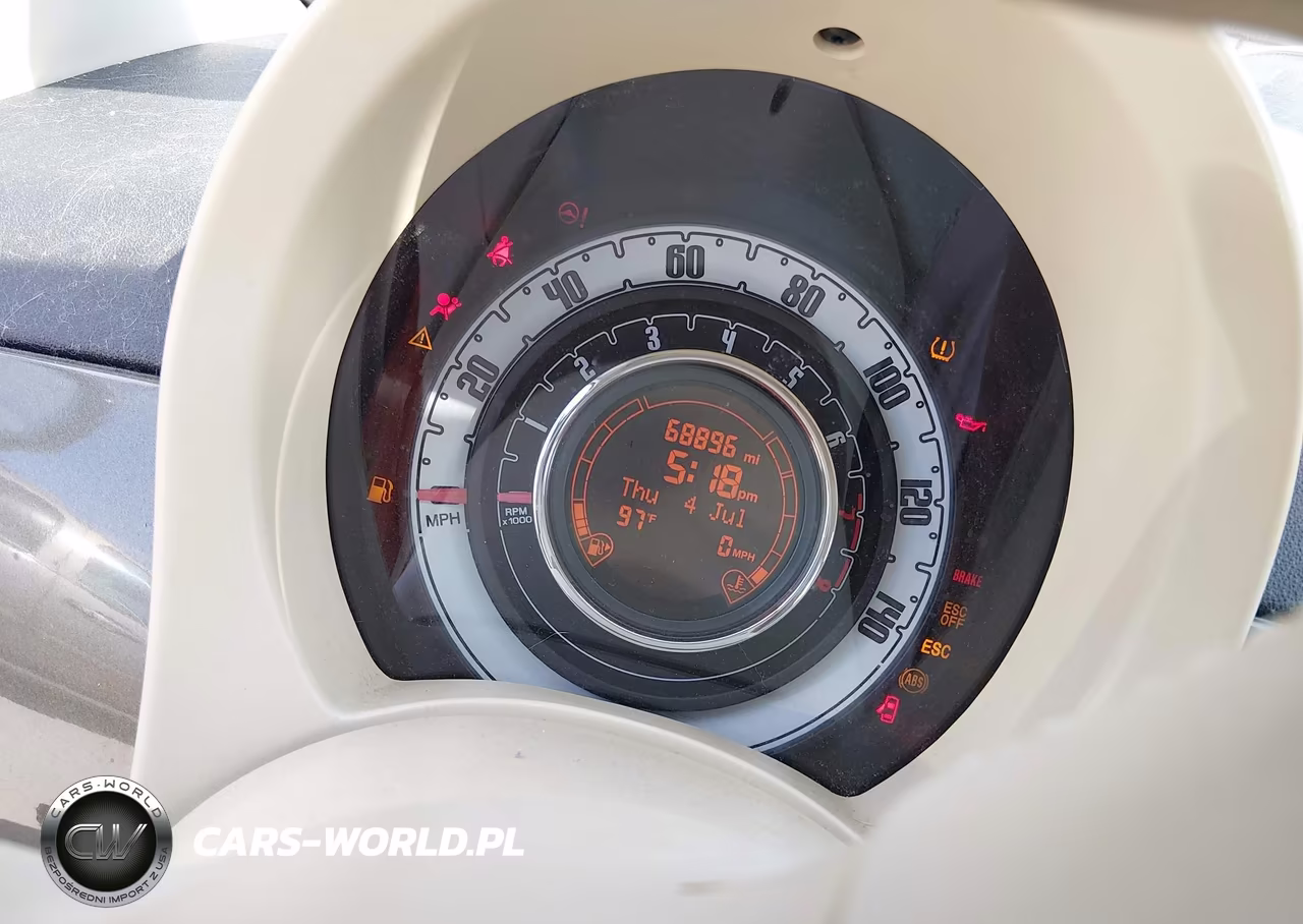 2012 Fiat 500 Pop VIN:3C3CFFAR0CT385132 - 7