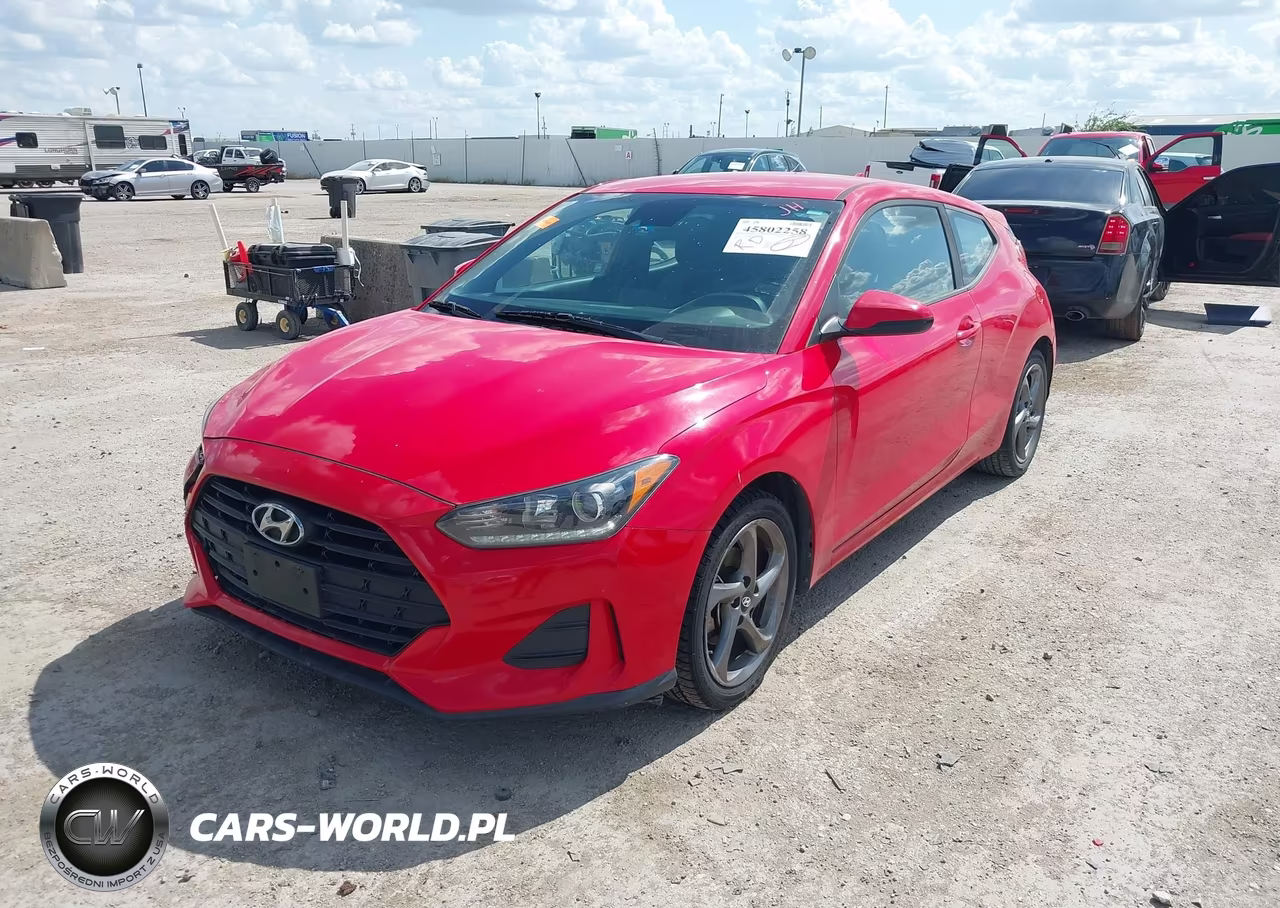 2019 Hyundai Veloster 2.0 VIN:KMHTG6AF3KU017803 - 2