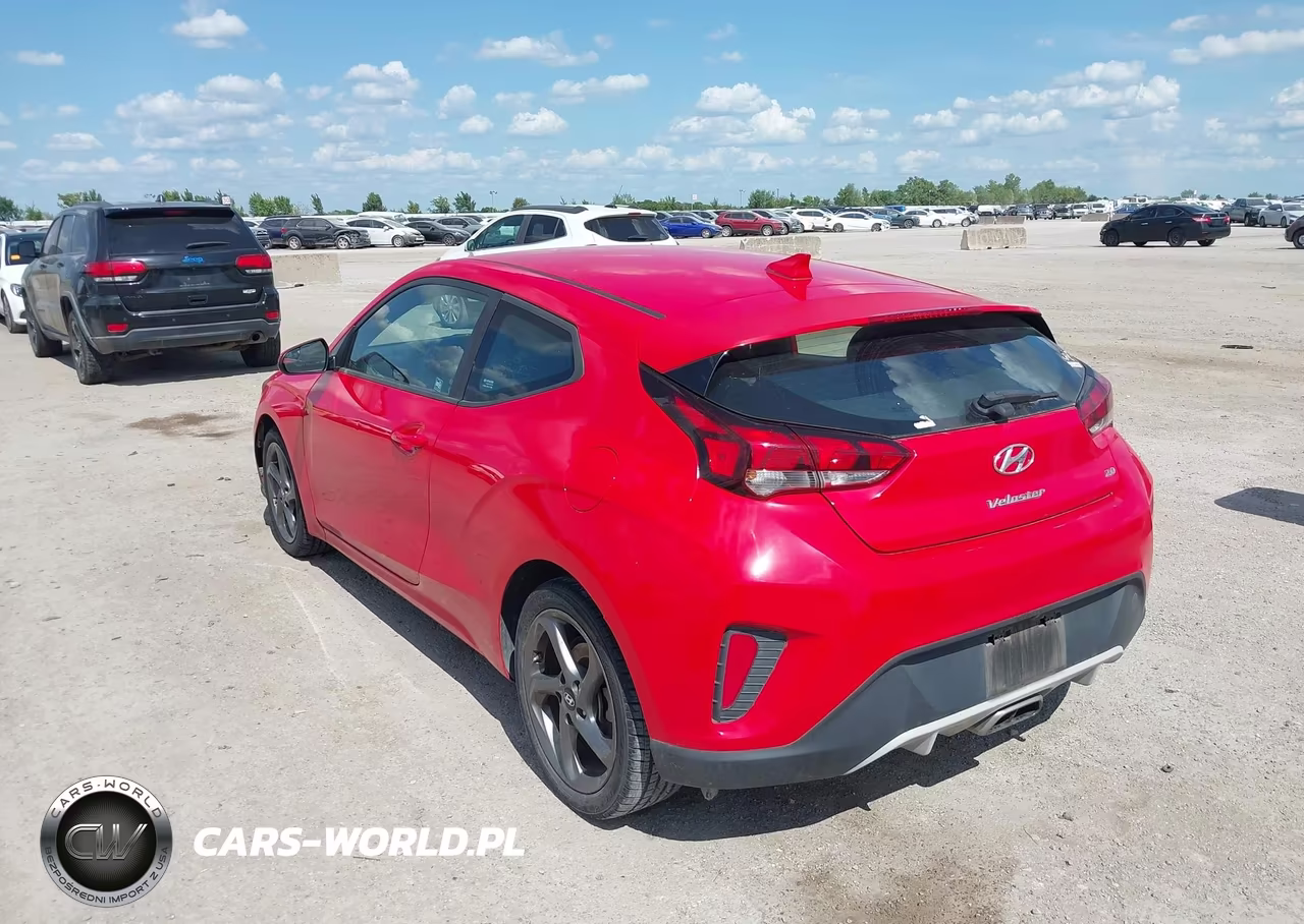 2019 Hyundai Veloster 2.0 VIN:KMHTG6AF3KU017803 - 3