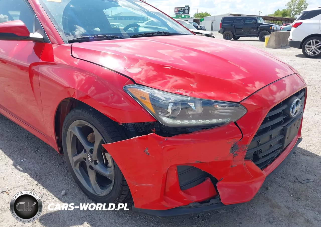 2019 Hyundai Veloster 2.0 VIN:KMHTG6AF3KU017803 - 6