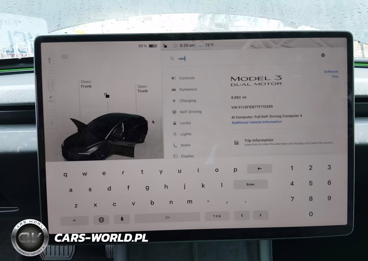 2026 Tesla Model 3 Premium All-Wheel Drive VIN:5YJ3E1EB7TF173289 - 7