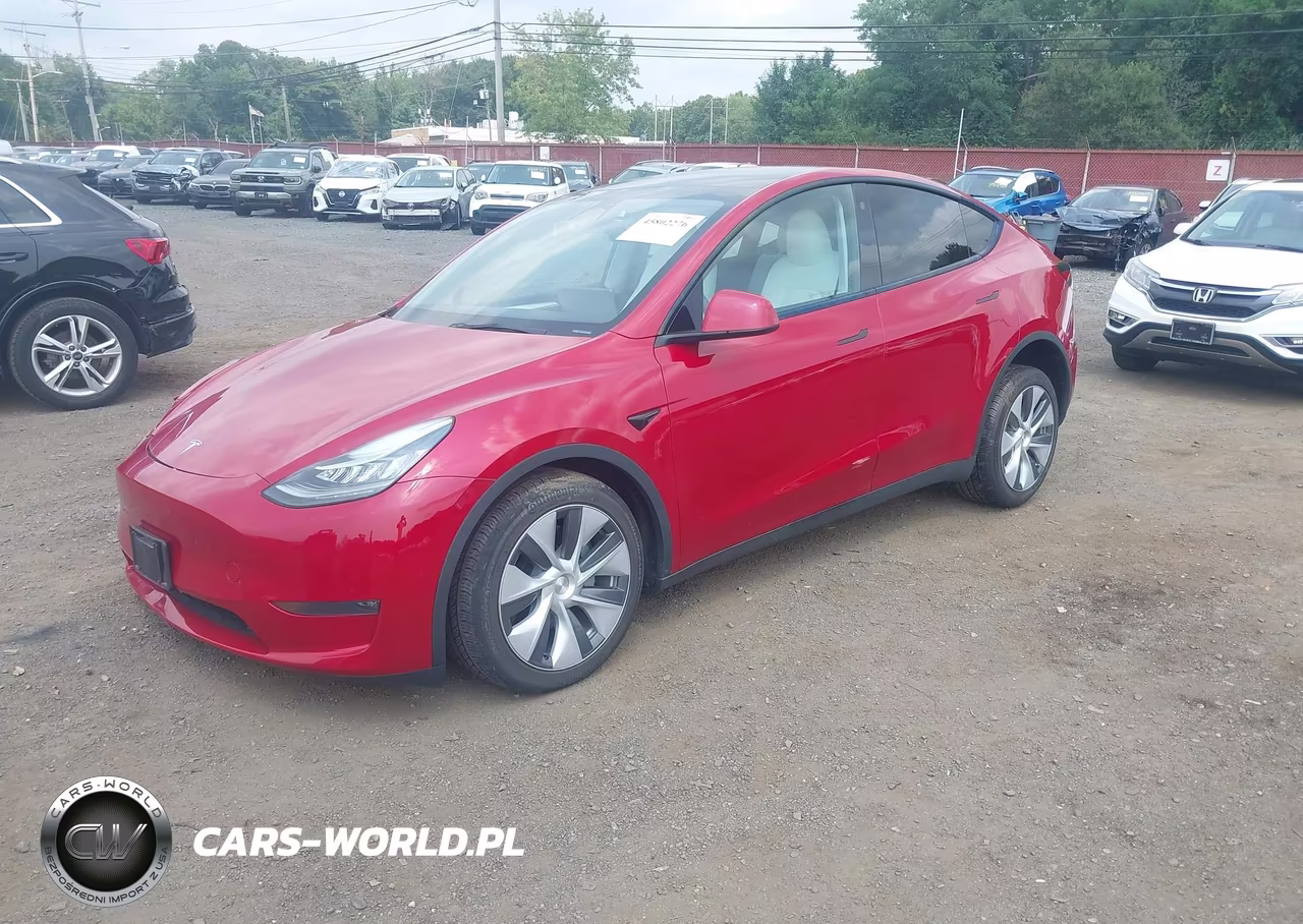 2023 Tesla Model Y Awd-Long Range Dual Motor All-Wheel Drive VIN:7SAYGDEE4PA116565 - 2