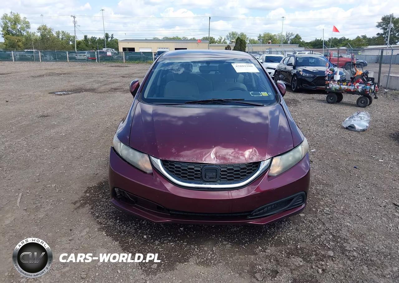 2013 Honda Civic Lx VIN:2HGFB2F56DH555606 - 12