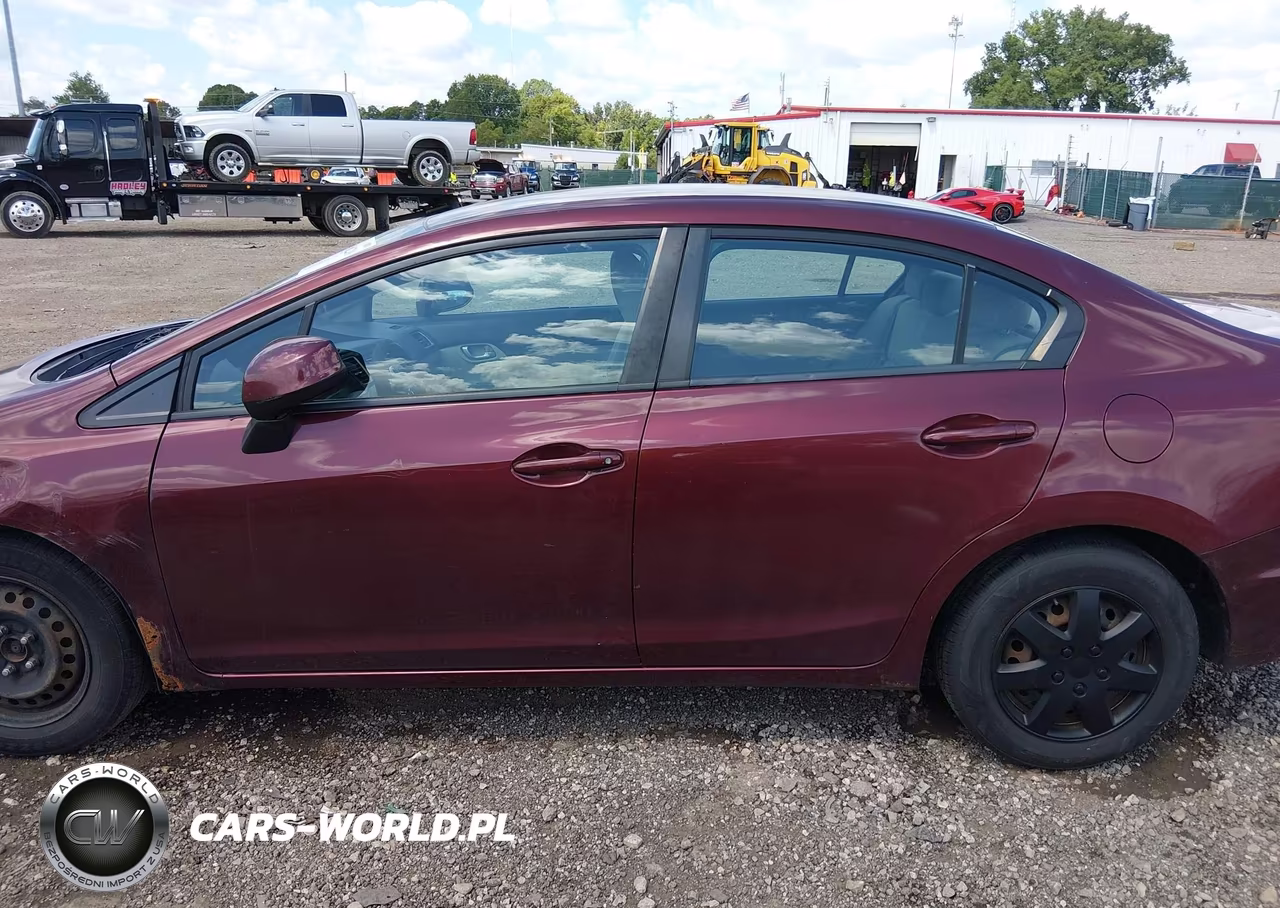 2013 Honda Civic Lx VIN:2HGFB2F56DH555606 - 14