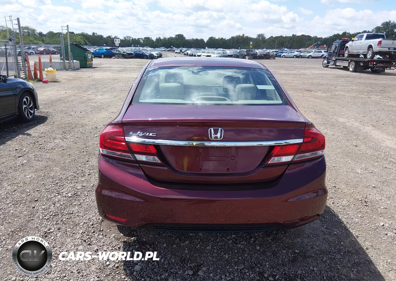 2013 Honda Civic Lx VIN:2HGFB2F56DH555606 - 16
