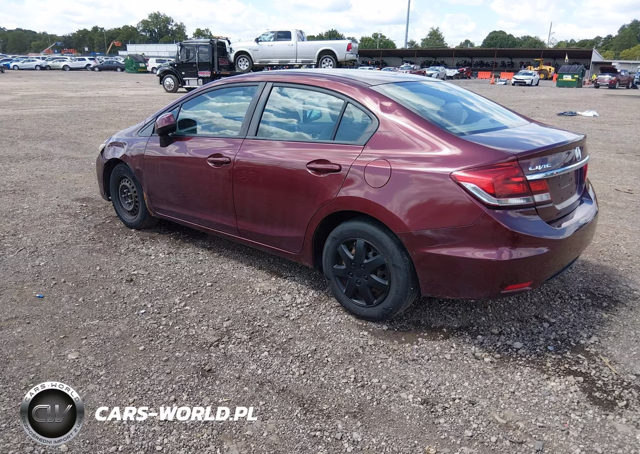 2013 Honda Civic Lx VIN:2HGFB2F56DH555606 - 3