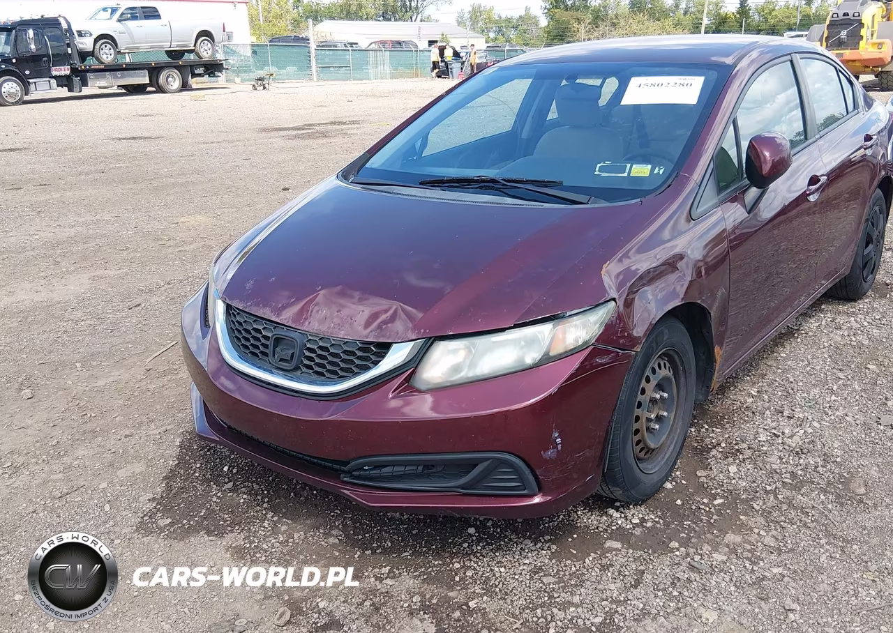 2013 Honda Civic Lx VIN:2HGFB2F56DH555606 - 6