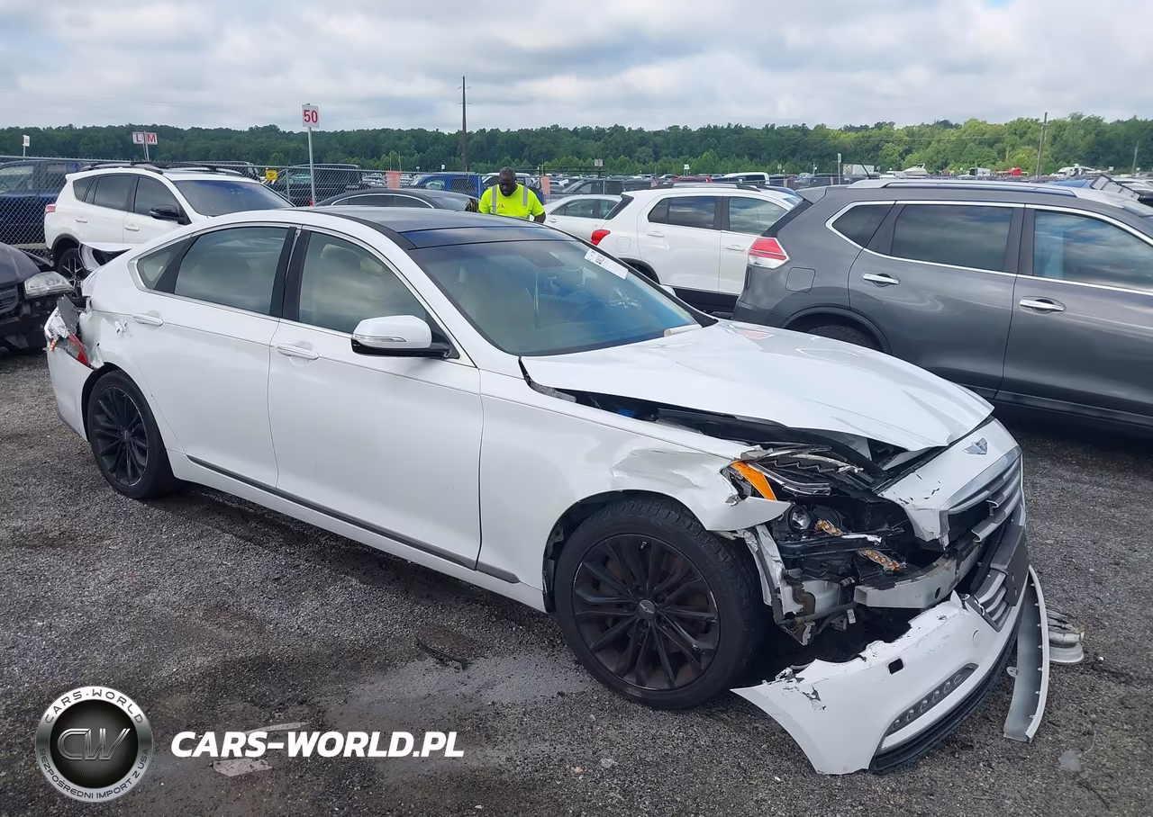 2016 Hyundai Genesis 3.8 VIN:KMHGN4JE1GU120521 - 1