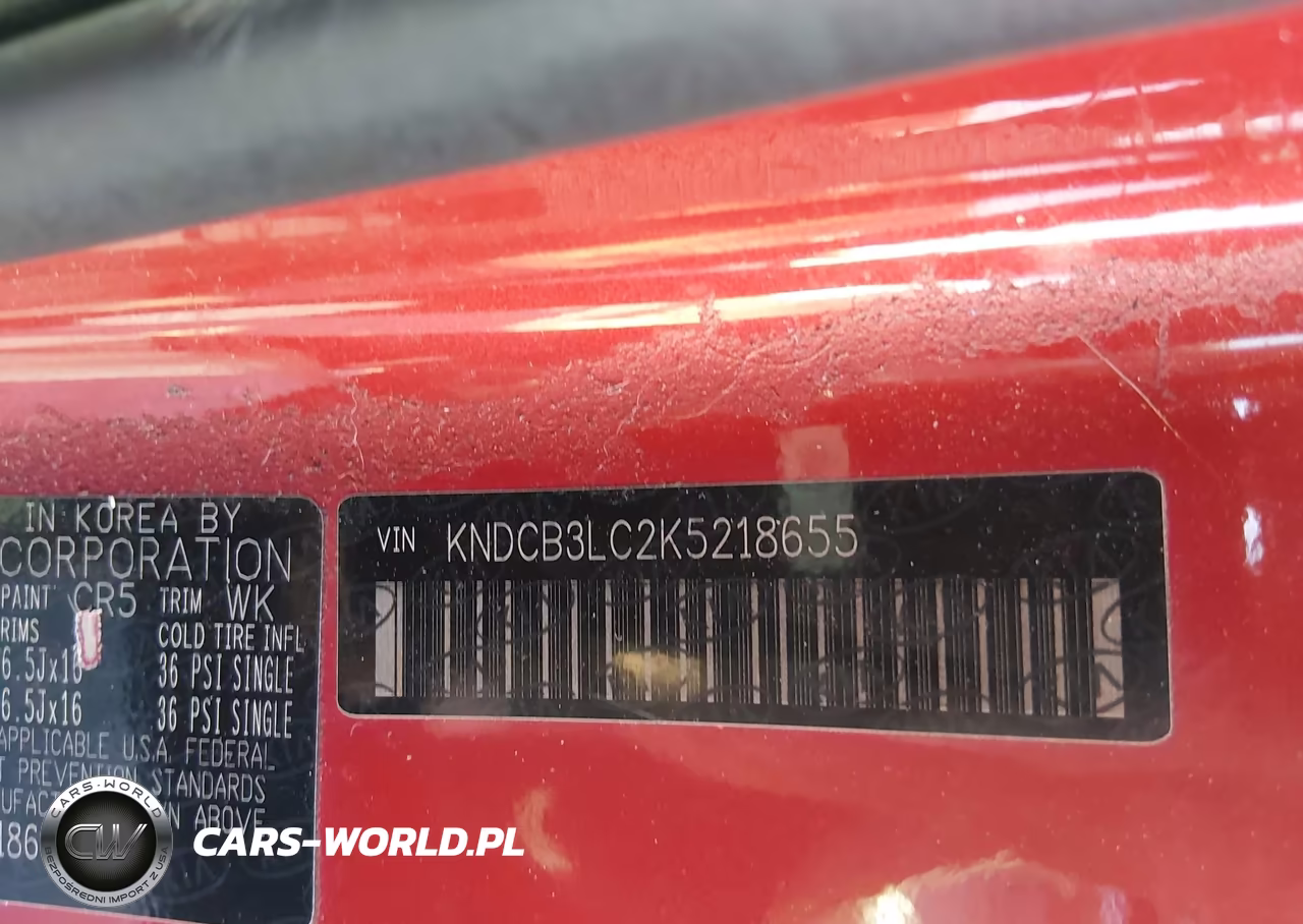 2019 Kia Niro Lx VIN:KNDCB3LC2K5218655 - 8