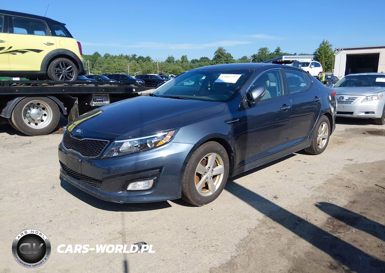 2015 Kia Optima Lx VIN:5XXGM4A76FG490862 - 2