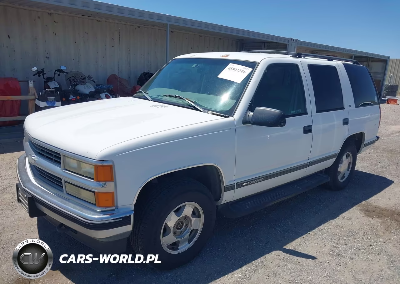 1998 Chevrolet Tahoe Ls VIN:1GNEK13RXWJ377090 - 2