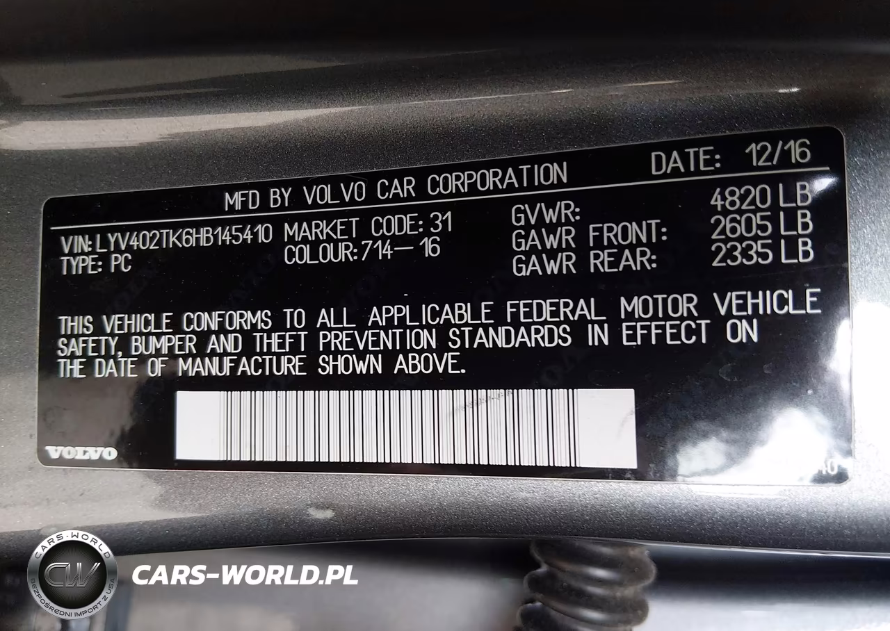 2017 Volvo S60 Inscription T5 VIN:LYV402TK6HB145410 - 9