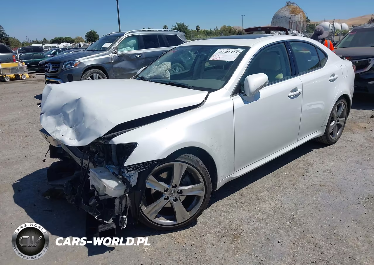 2012 Lexus Is 250 VIN:JTHBF5C21C2103100 - 2