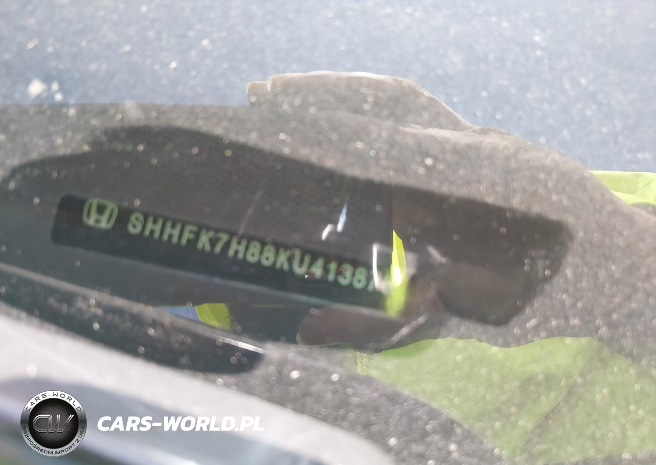 2019 Honda Civic Ex-L VIN:SHHFK7H88KU413875 - 18
