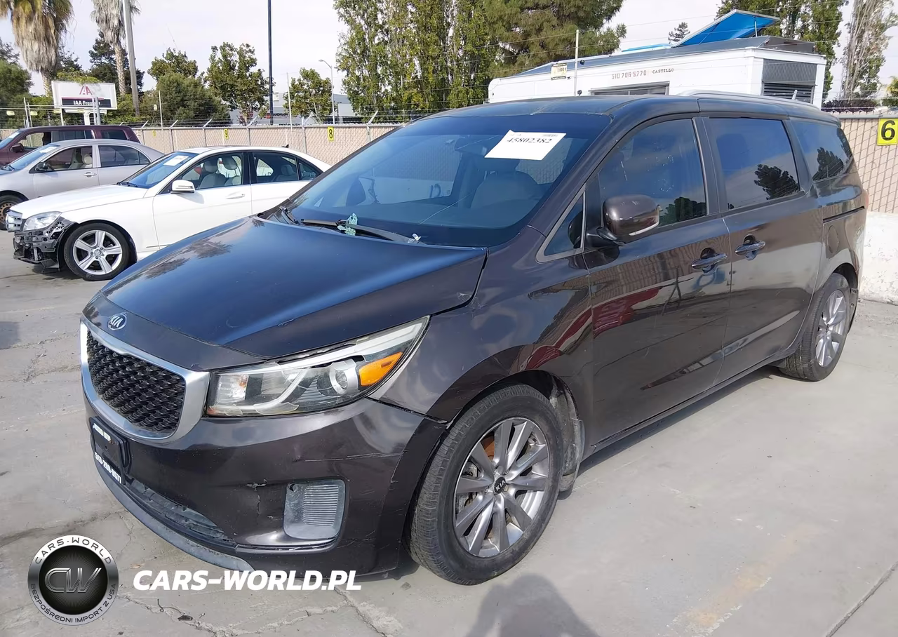 2015 Kia Sedona Lx VIN:KNDMB5C17F6037758 - 2