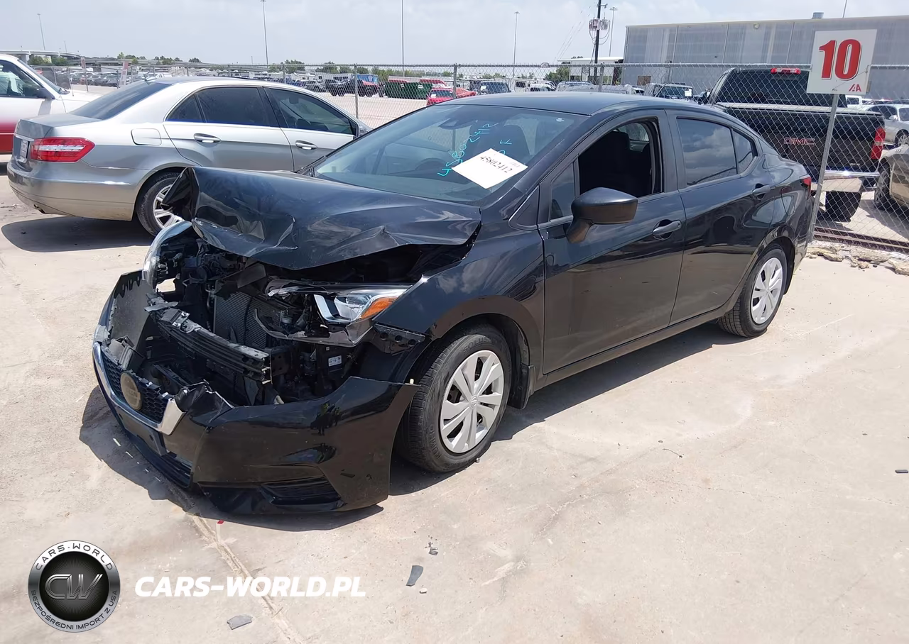 2021 Nissan Versa S Xtronic Cvt VIN:3N1CN8DV7ML821742 - 2