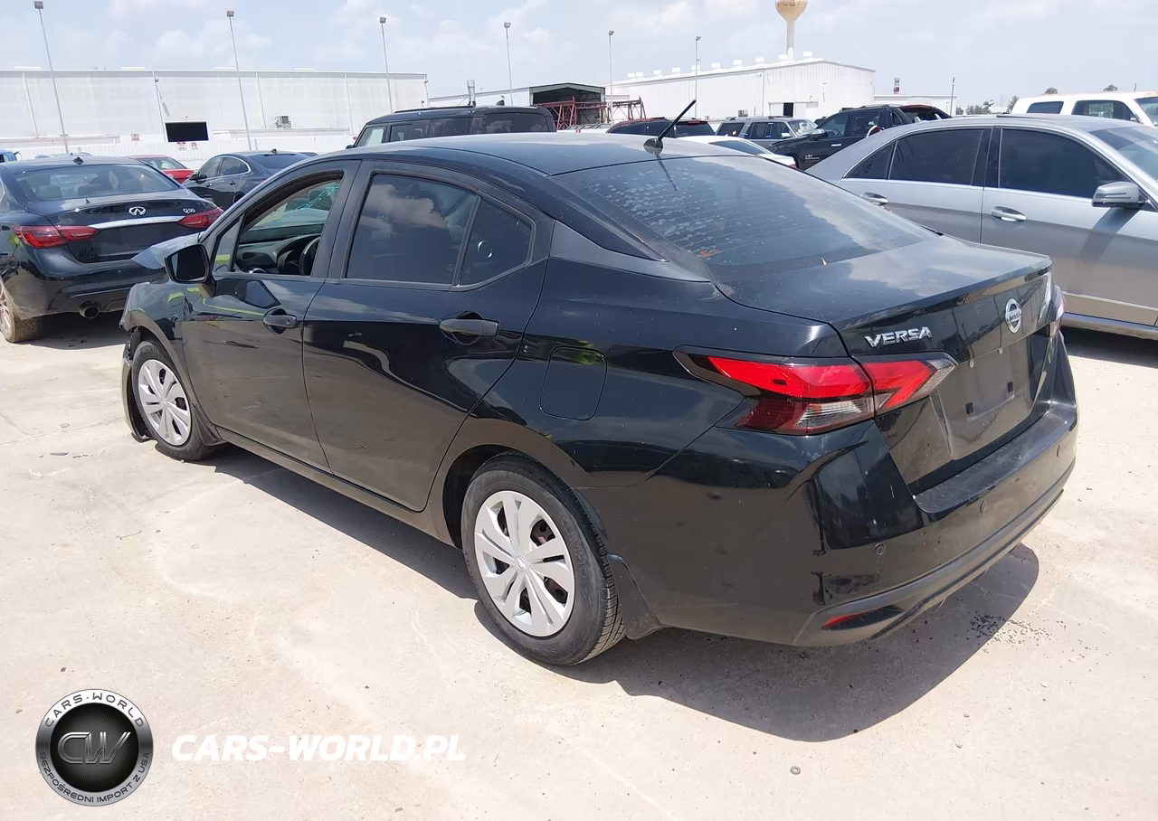2021 Nissan Versa S Xtronic Cvt VIN:3N1CN8DV7ML821742 - 3