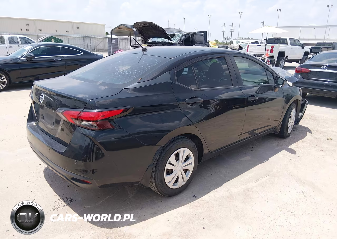 2021 Nissan Versa S Xtronic Cvt VIN:3N1CN8DV7ML821742 - 4