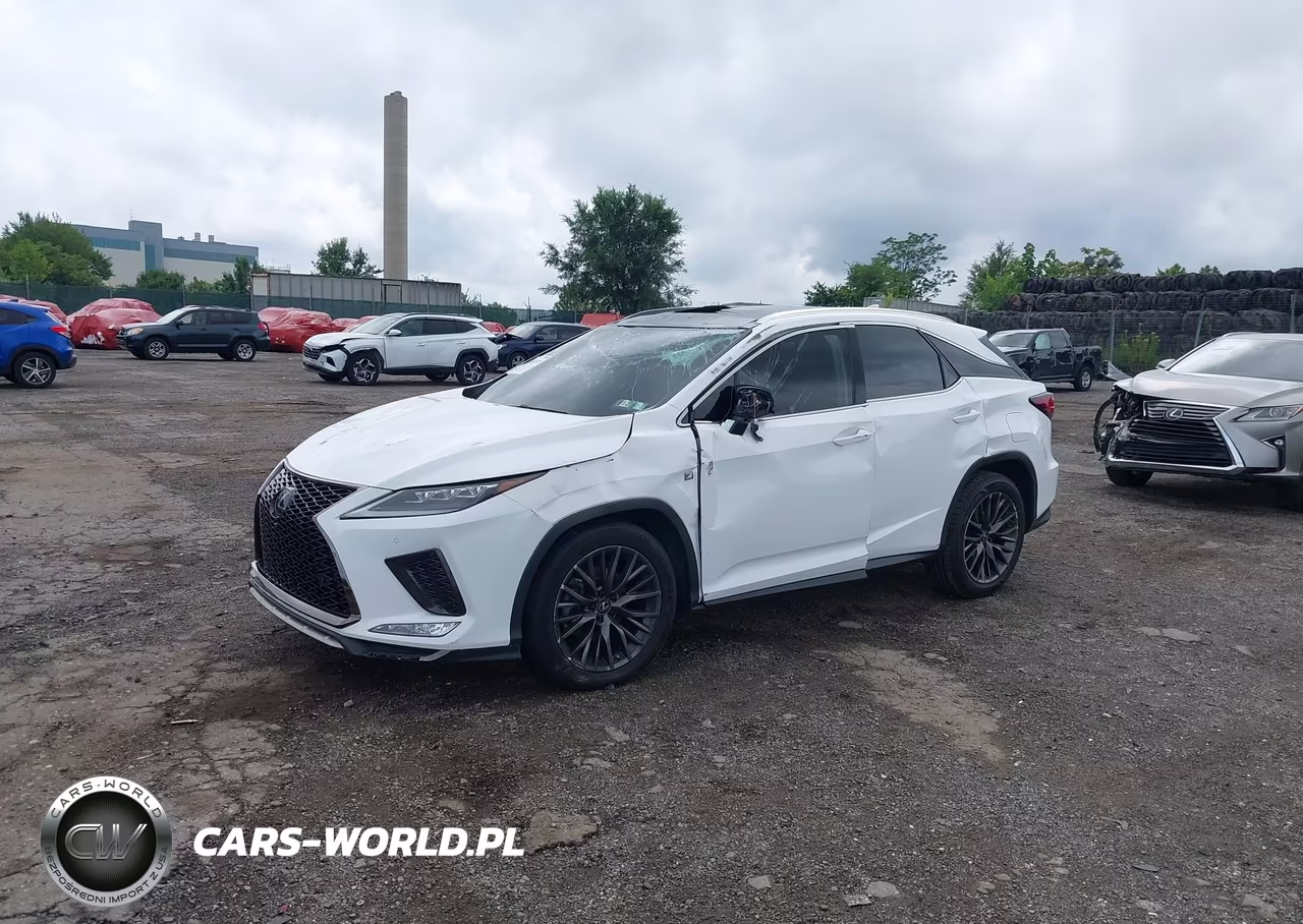 2021 Lexus Rx 350 F Sport Handling VIN:2T2YZMDA3MC305146 - 2
