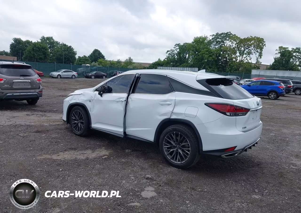 2021 Lexus Rx 350 F Sport Handling VIN:2T2YZMDA3MC305146 - 3