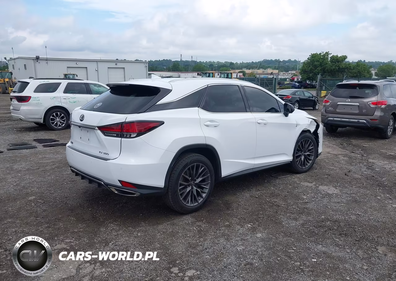 2021 Lexus Rx 350 F Sport Handling VIN:2T2YZMDA3MC305146 - 4