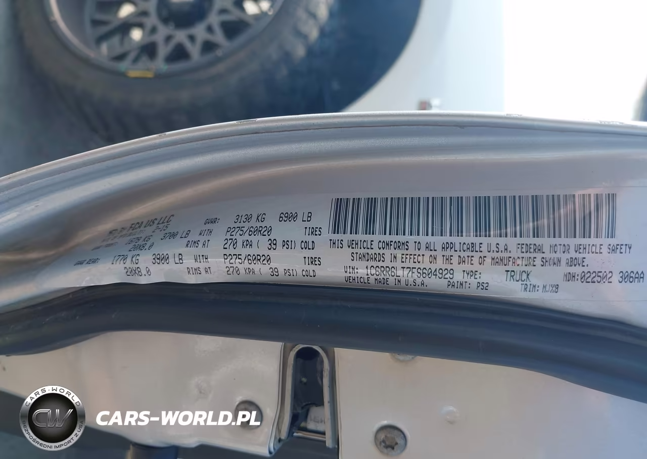 2015 Ram 1500 Lone Star VIN:1C6RR6LT7FS604929 - 9