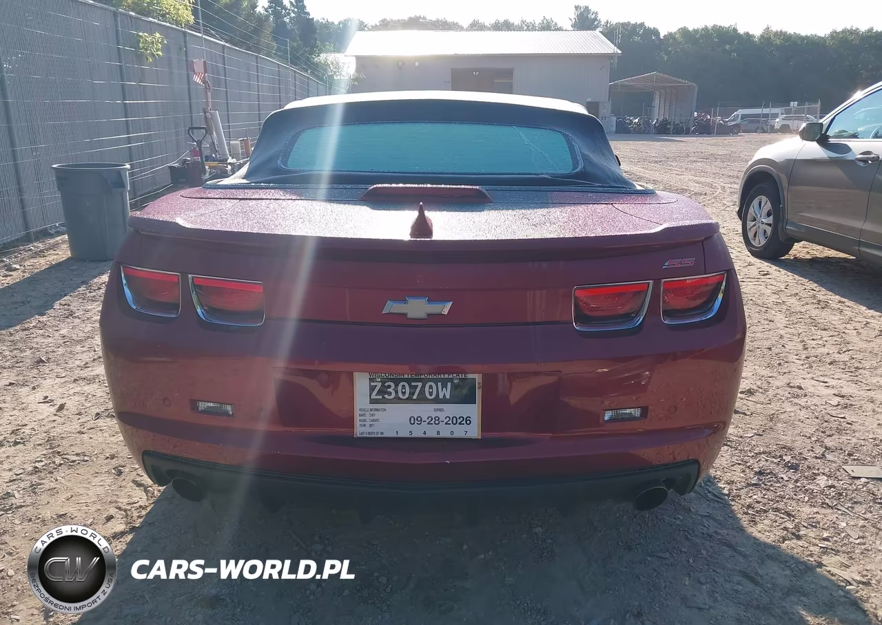 2011 Chevrolet Camaro 2Ss VIN:2G1FK3DJXB9154807 - 16