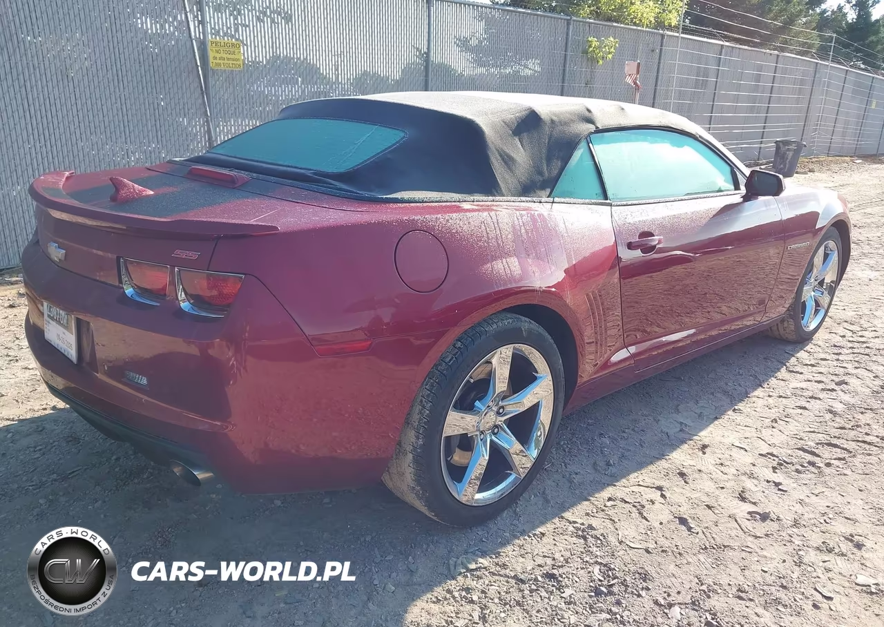 2011 Chevrolet Camaro 2Ss VIN:2G1FK3DJXB9154807 - 4