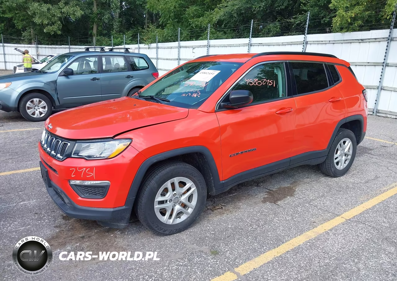 2019 Jeep Compass Sport VIN:3C4NJCAB9KT731259 - 2