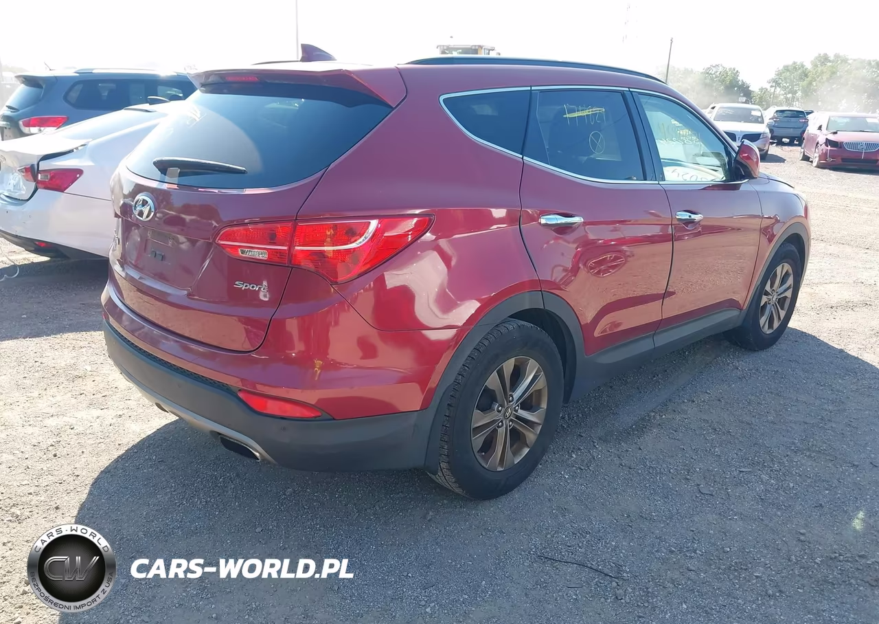 2014 Hyundai Santa Fe Sport 2.4L VIN:5XYZU3LB3EG174821 - 4