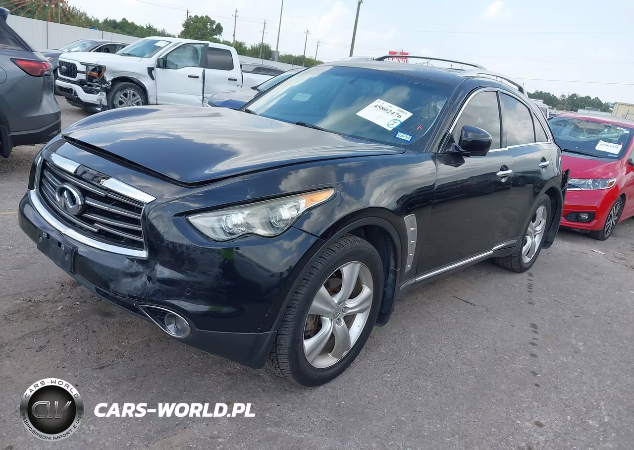 2012 Infiniti Fx35 VIN:JN8AS1MW0CM152347 - 2
