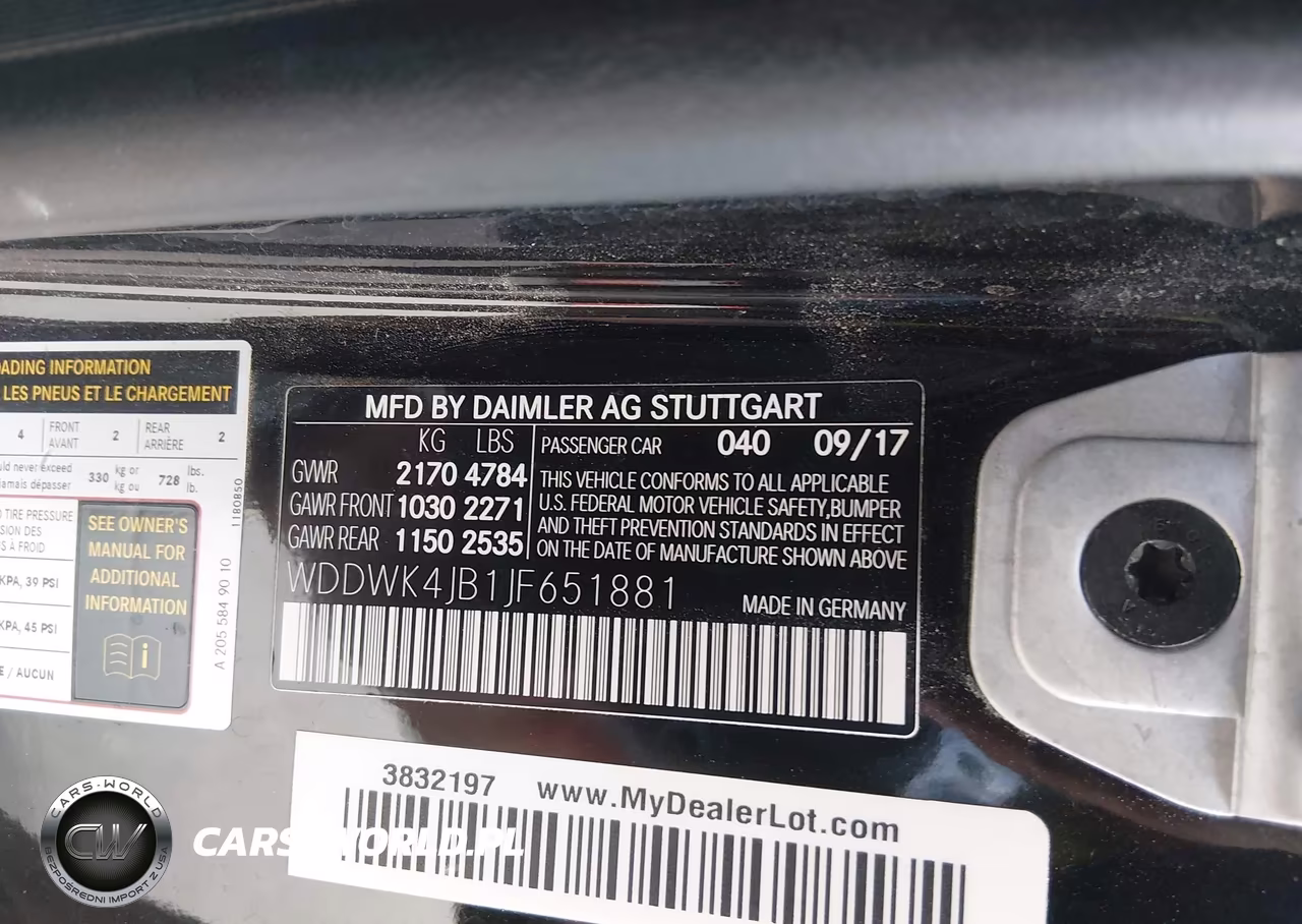 2018 Mercedes-Benz C 300 VIN:WDDWK4JB1JF651881 - 9