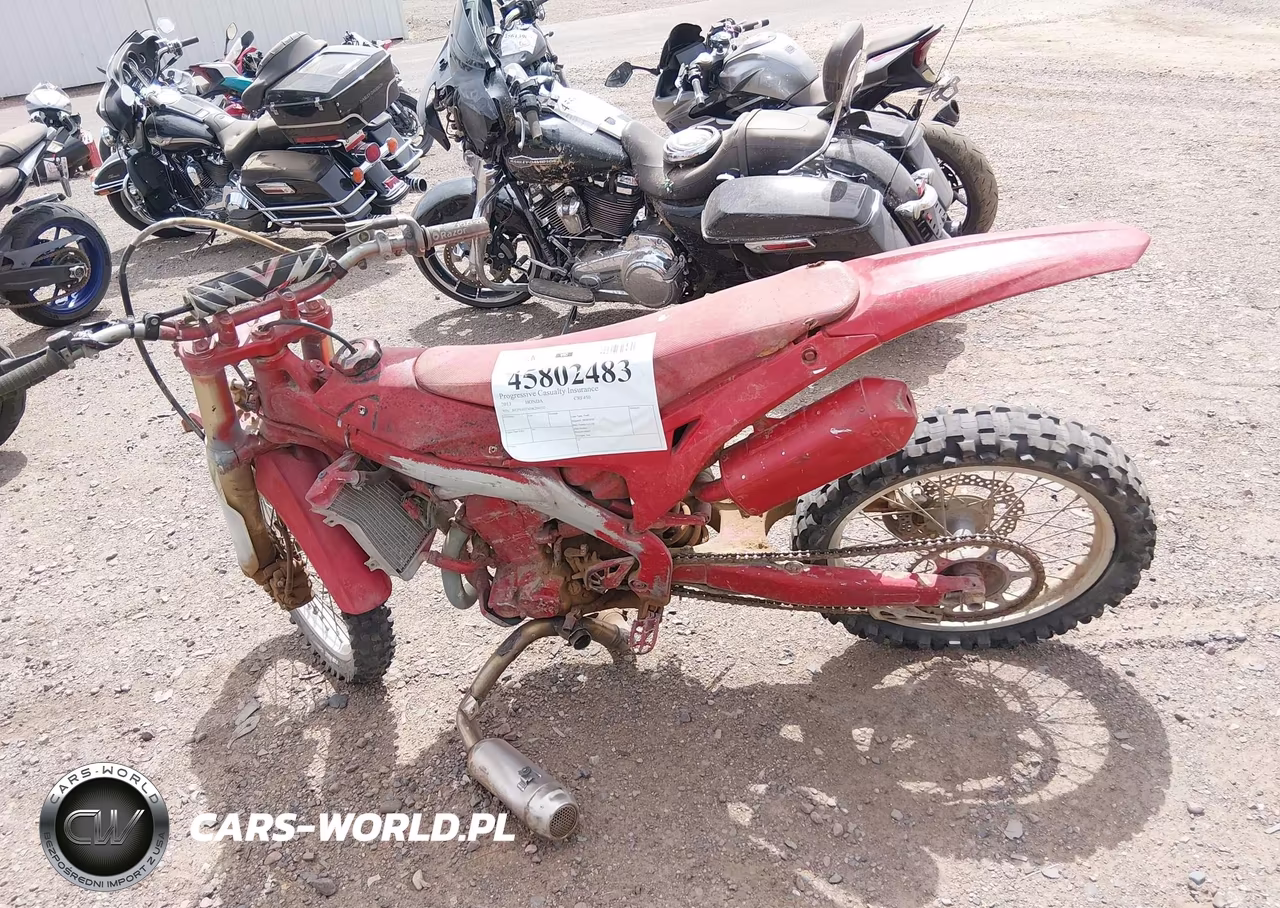2013 Honda Crf450 R VIN:JH2PE053XDK204132 - 12