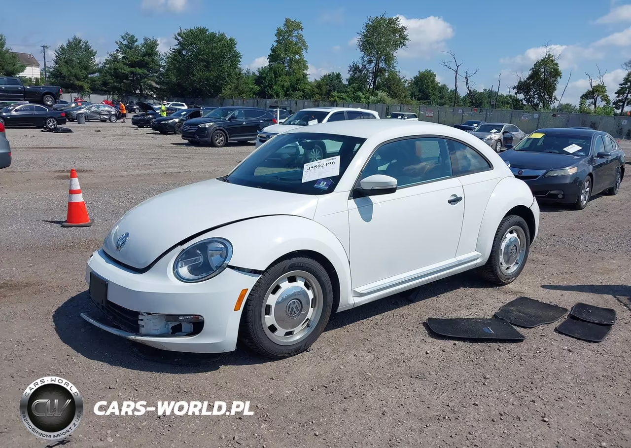 2016 Volkswagen Beetle 1.8T Classic VIN:3VWF17ATXGM634848 - 2
