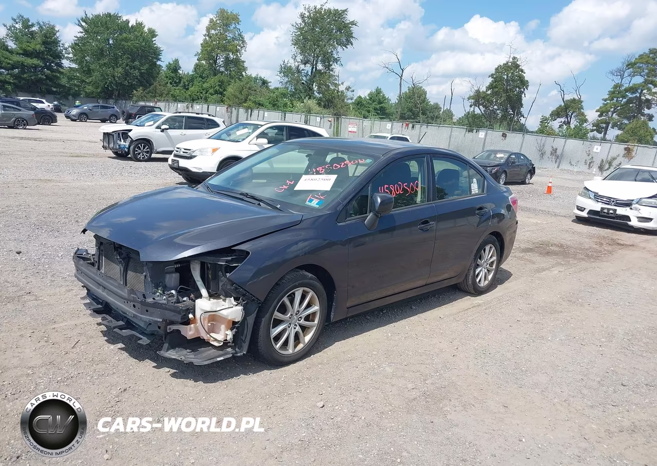 2014 Subaru Impreza 2.0I Premium VIN:JF1GJAC60EH022872 - 2