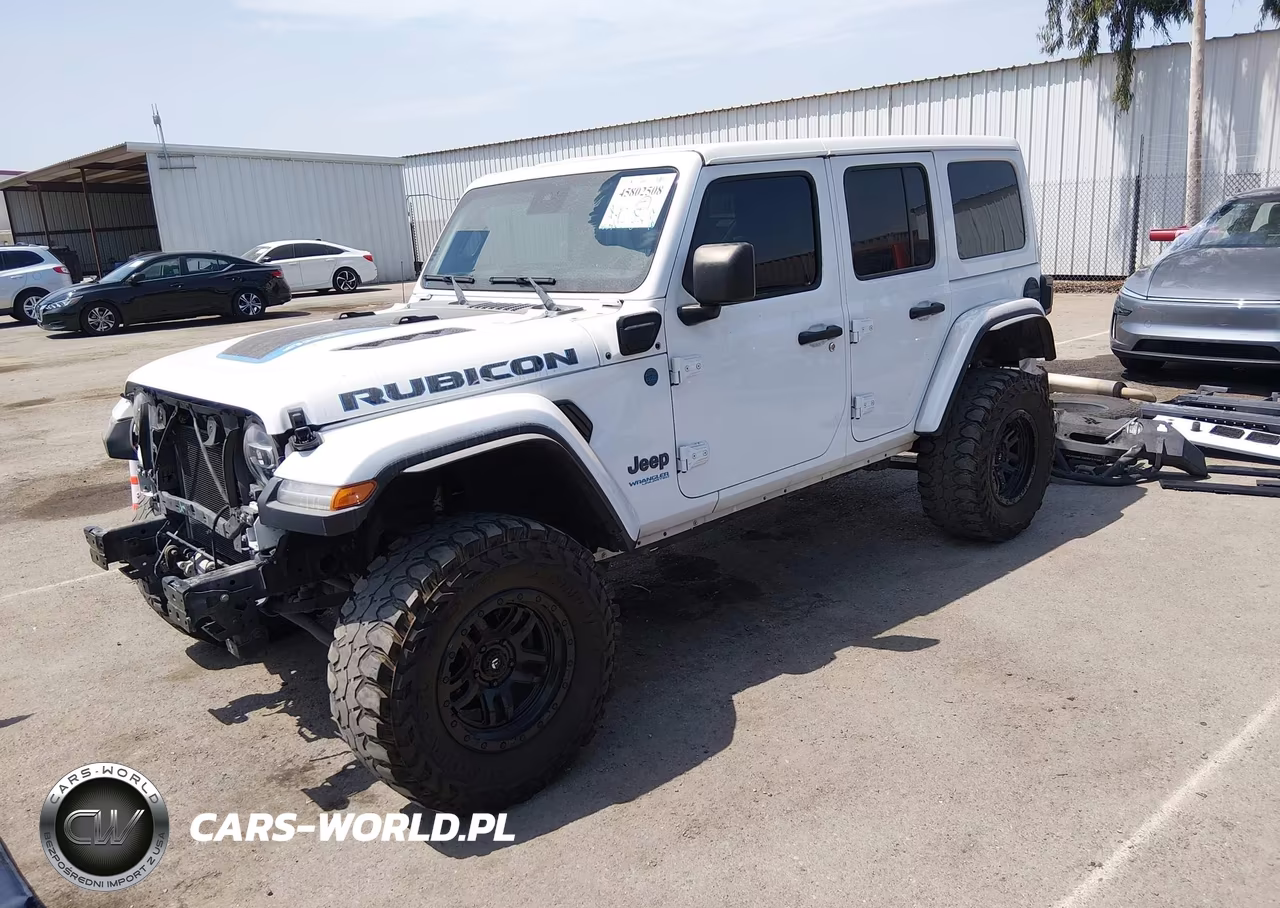 2021 Jeep Wrangler 4Xe Unlimited Rubicon 4X4 VIN:1C4JJXR68MW863990 - 2