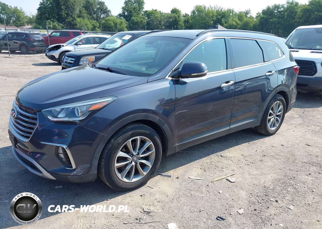 2017 Hyundai Santa Fe Se VIN:KM8SNDHF5HU233821 - 2