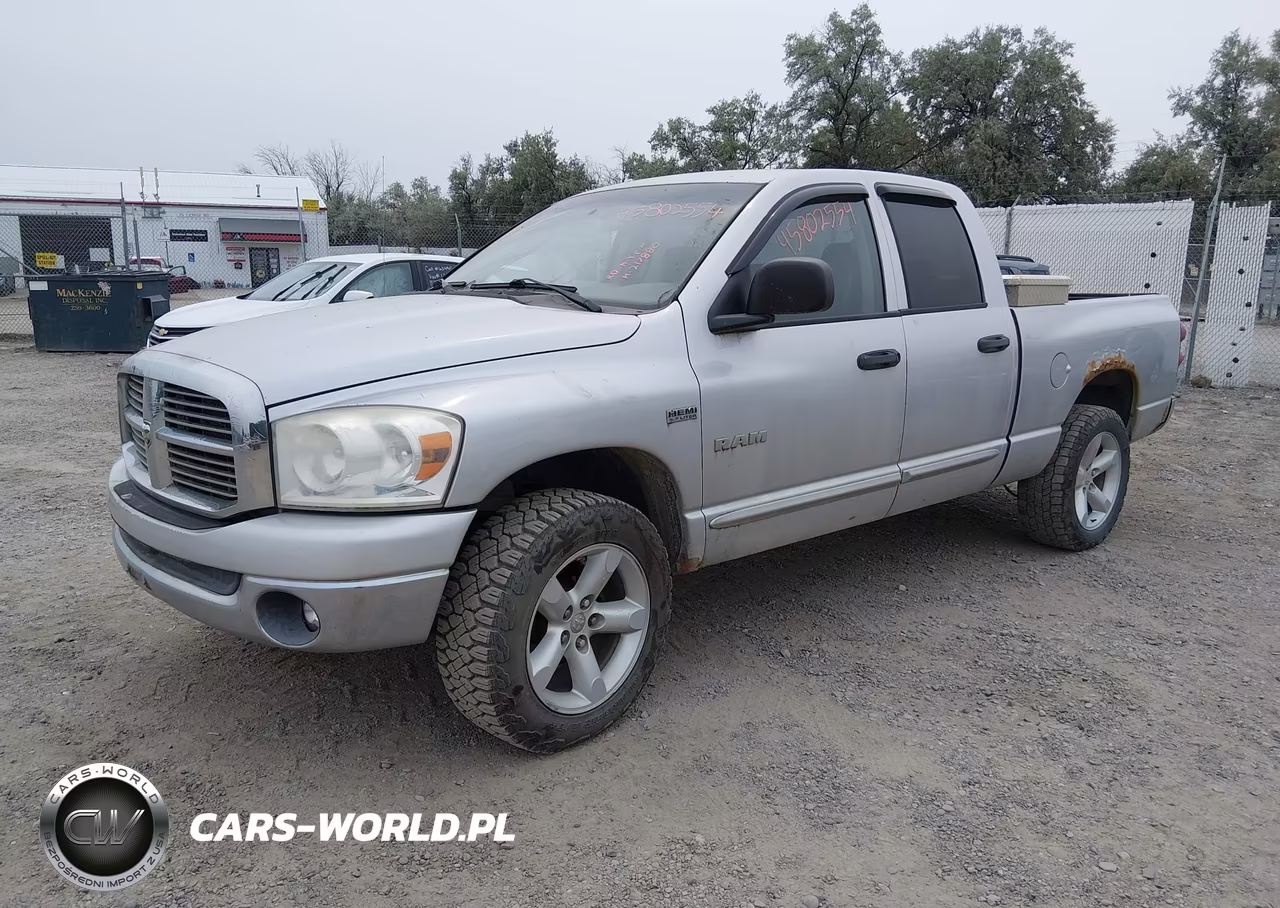 2008 Dodge Ram 1500 Slt VIN:1D7HU18238J107199 - 2