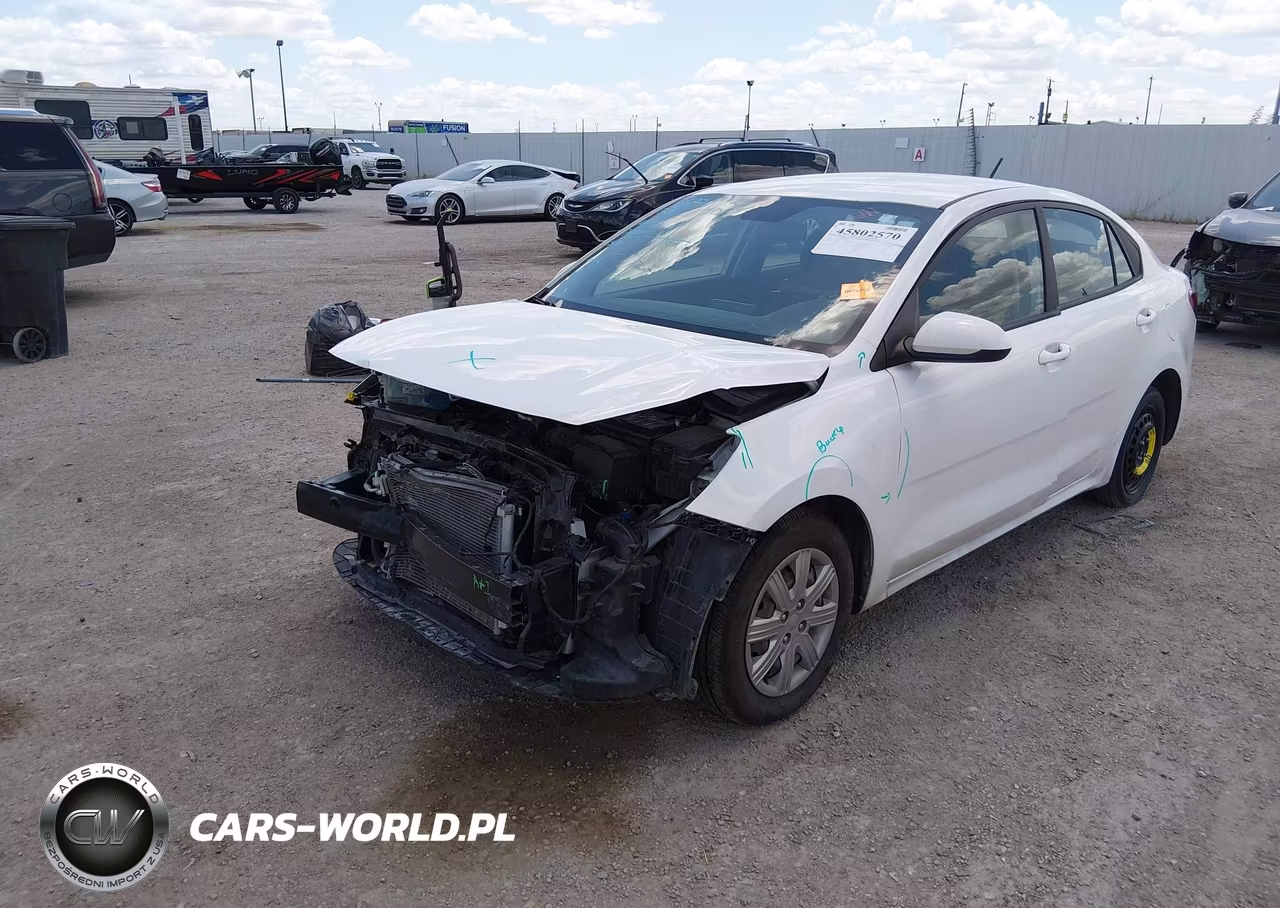 2022 Kia Rio S VIN:3KPA24AD7NE478616 - 19