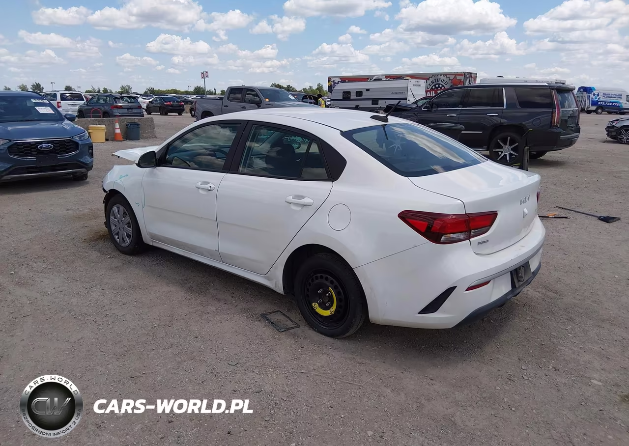 2022 Kia Rio S VIN:3KPA24AD7NE478616 - 3