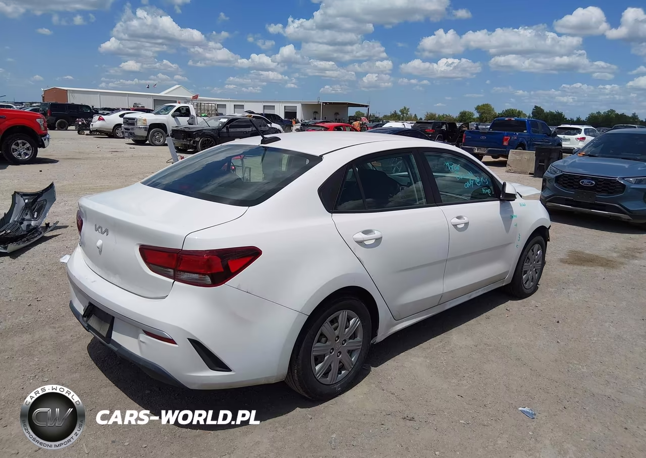 2022 Kia Rio S VIN:3KPA24AD7NE478616 - 4