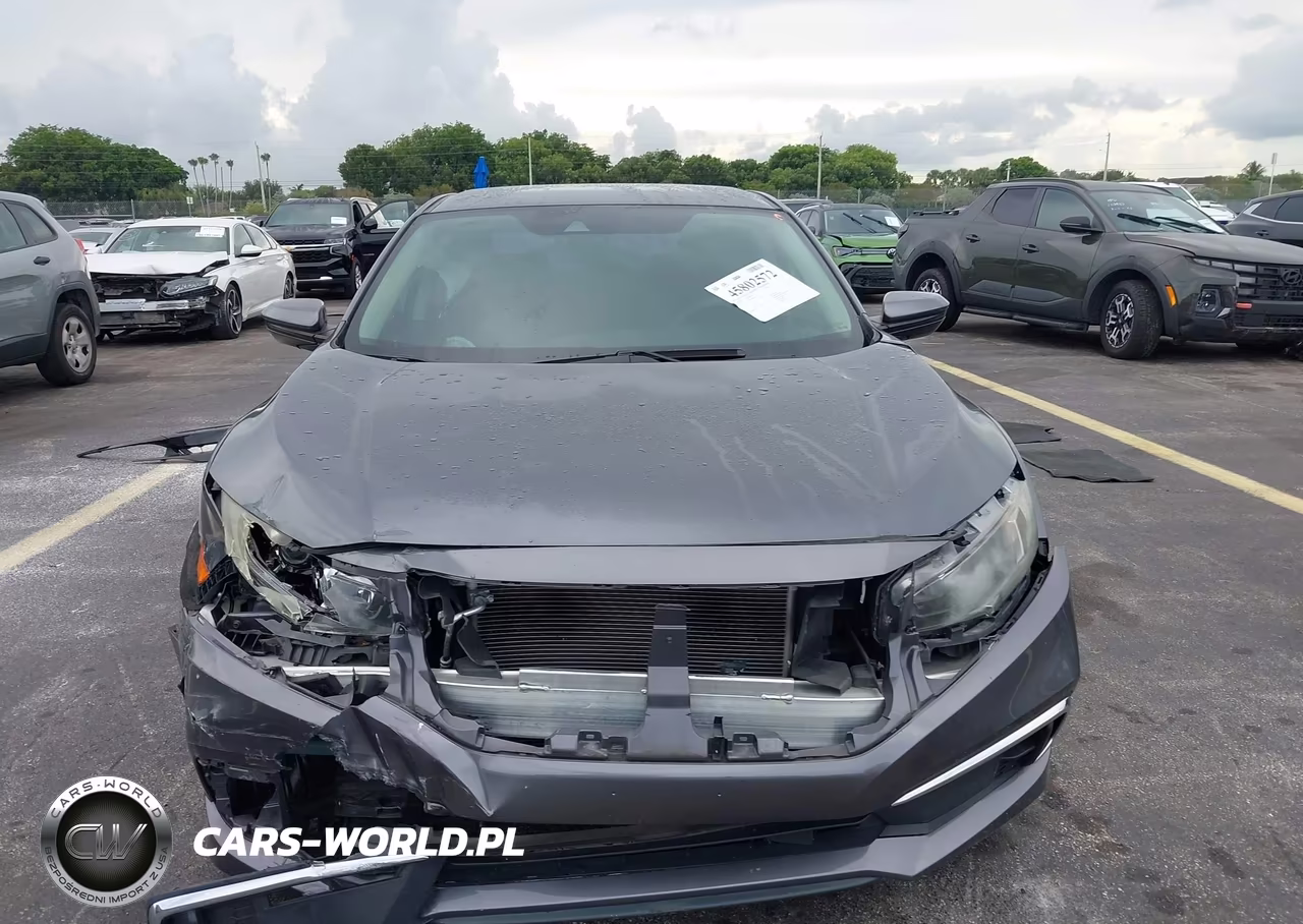 2020 Honda Civic Lx VIN:2HGFC2F69LH581671 - 13