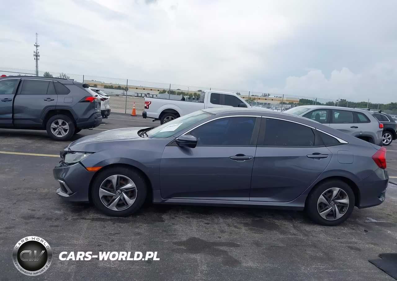 2020 Honda Civic Lx VIN:2HGFC2F69LH581671 - 15