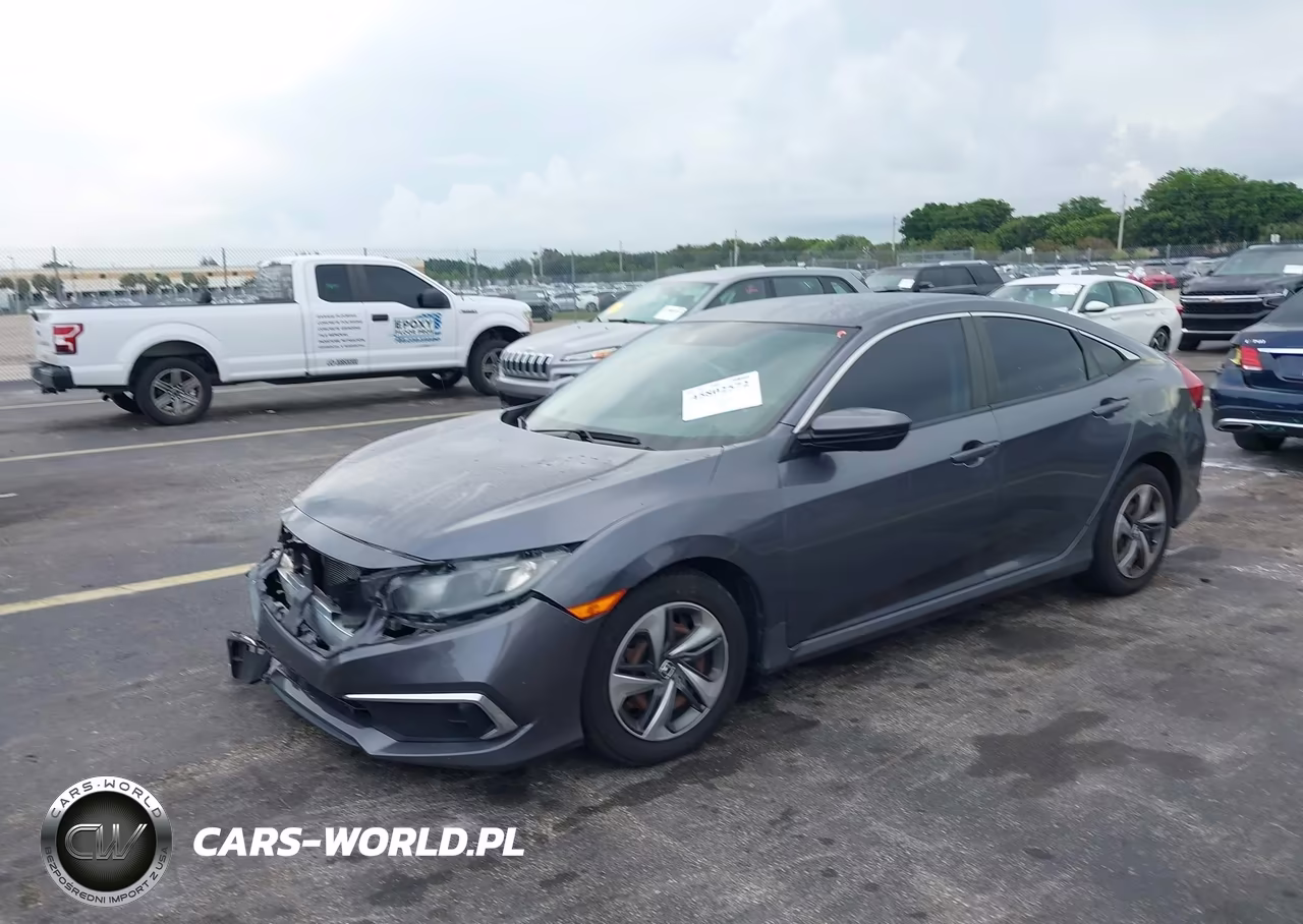 2020 Honda Civic Lx VIN:2HGFC2F69LH581671 - 2