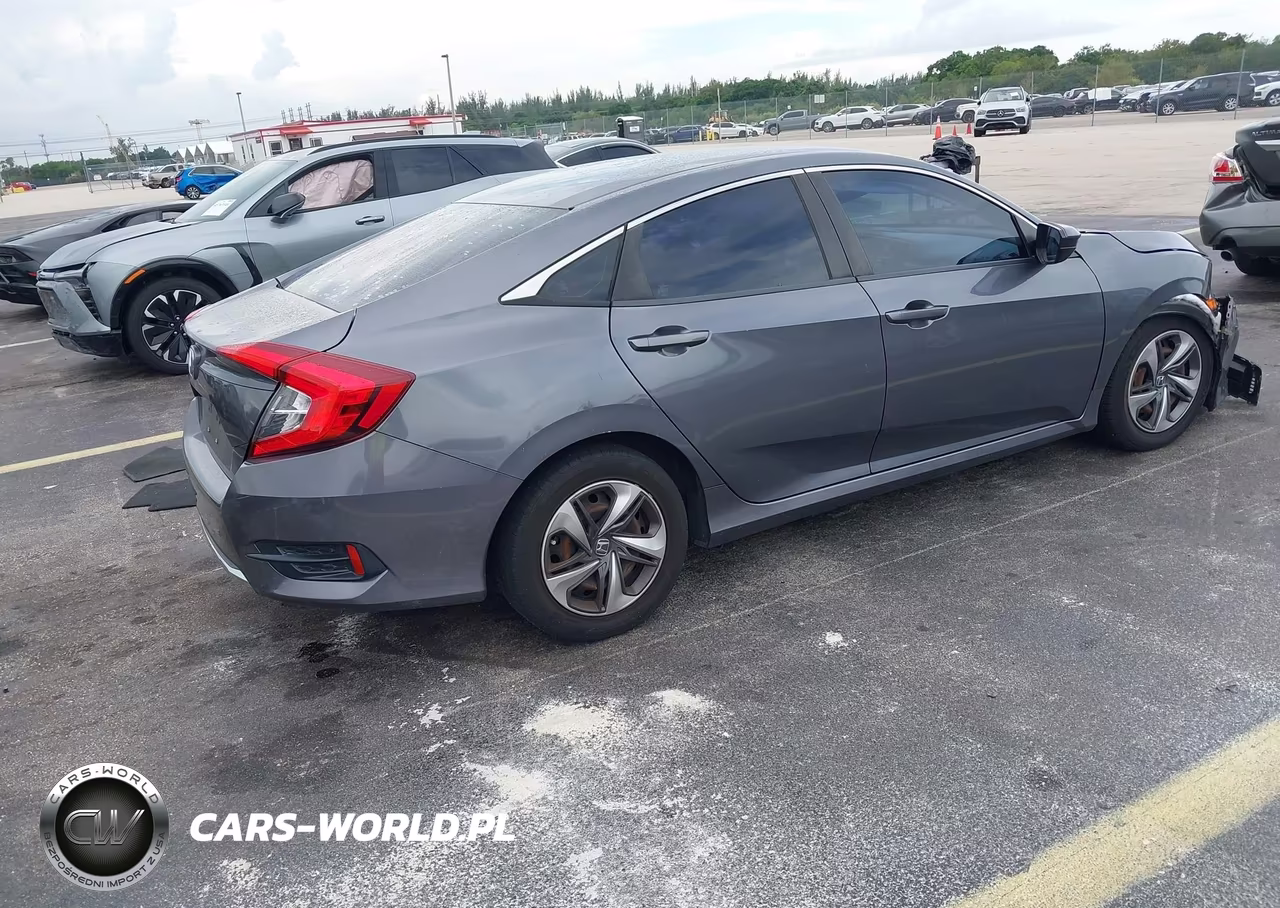 2020 Honda Civic Lx VIN:2HGFC2F69LH581671 - 4